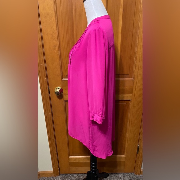 EUC Gibson Latimer High Low Blouse - Picture 3 of 5